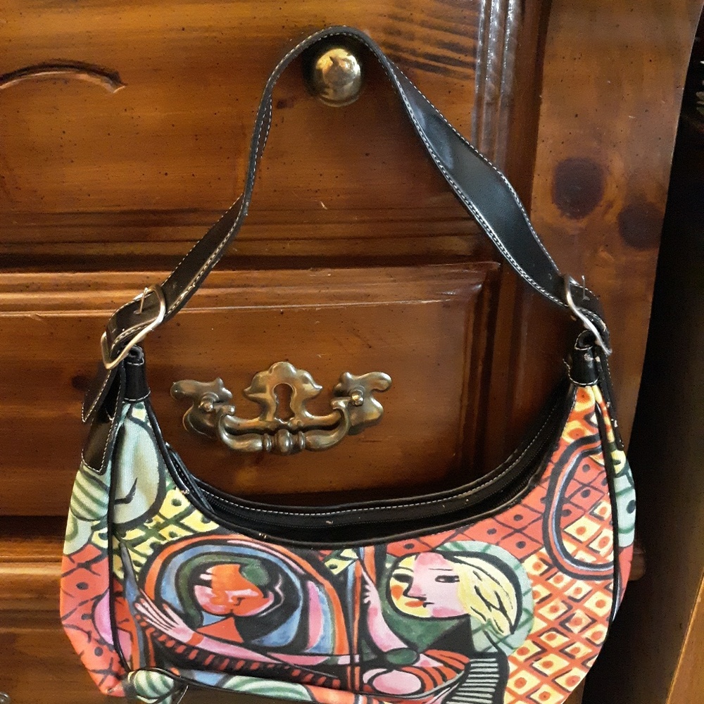 Canvas Artwork Handbag